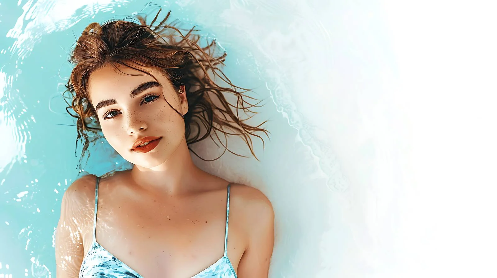 Beach Fashion Model Pose Image — free download from Dotvec