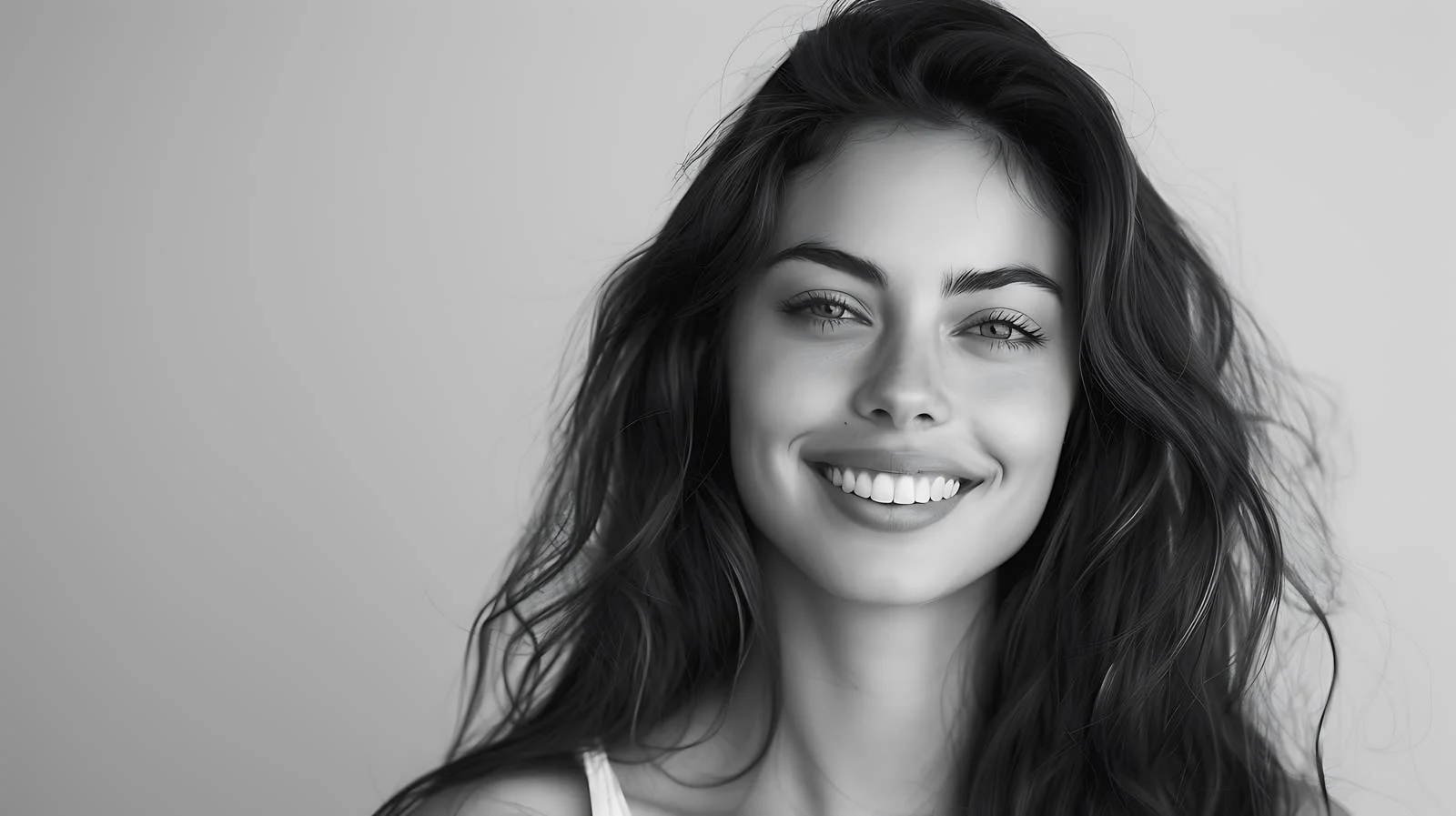 Elegant young lady smiling, adorable girl — free download from Dotvec