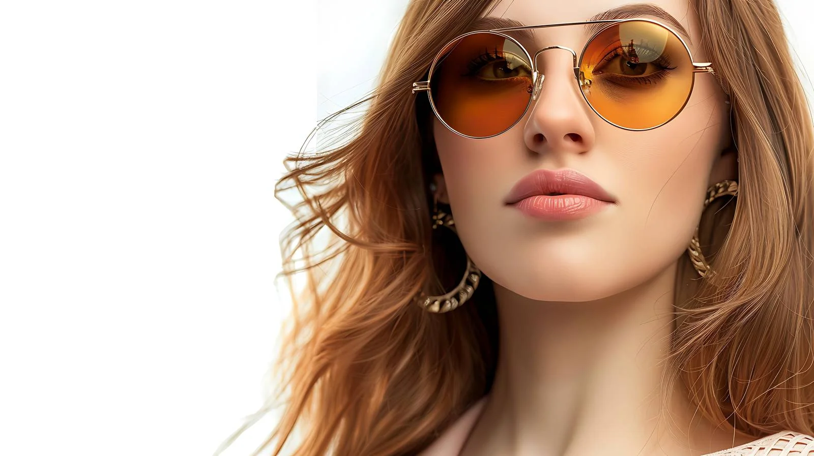 Stylish Sunglasses Fashion Portrait — free download from Dotvec