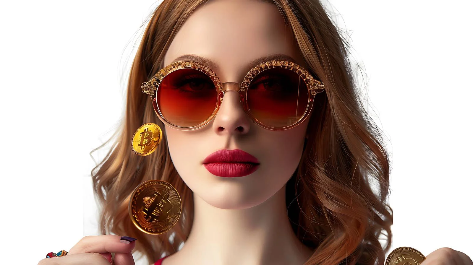 Stylish Sunglasses Portrait — free download from Dotvec