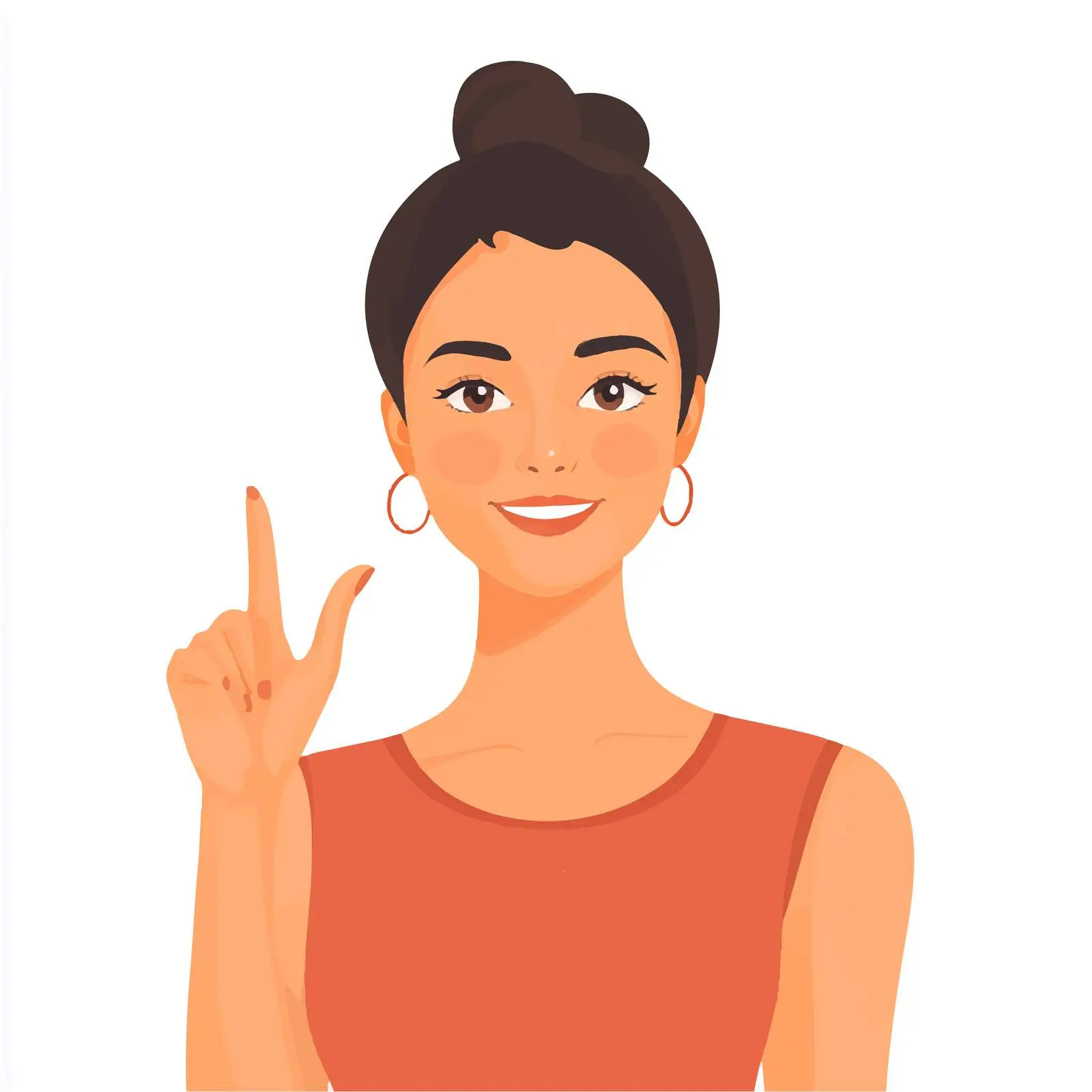 Young Woman Making Okay Gesture — free download from Dotvec