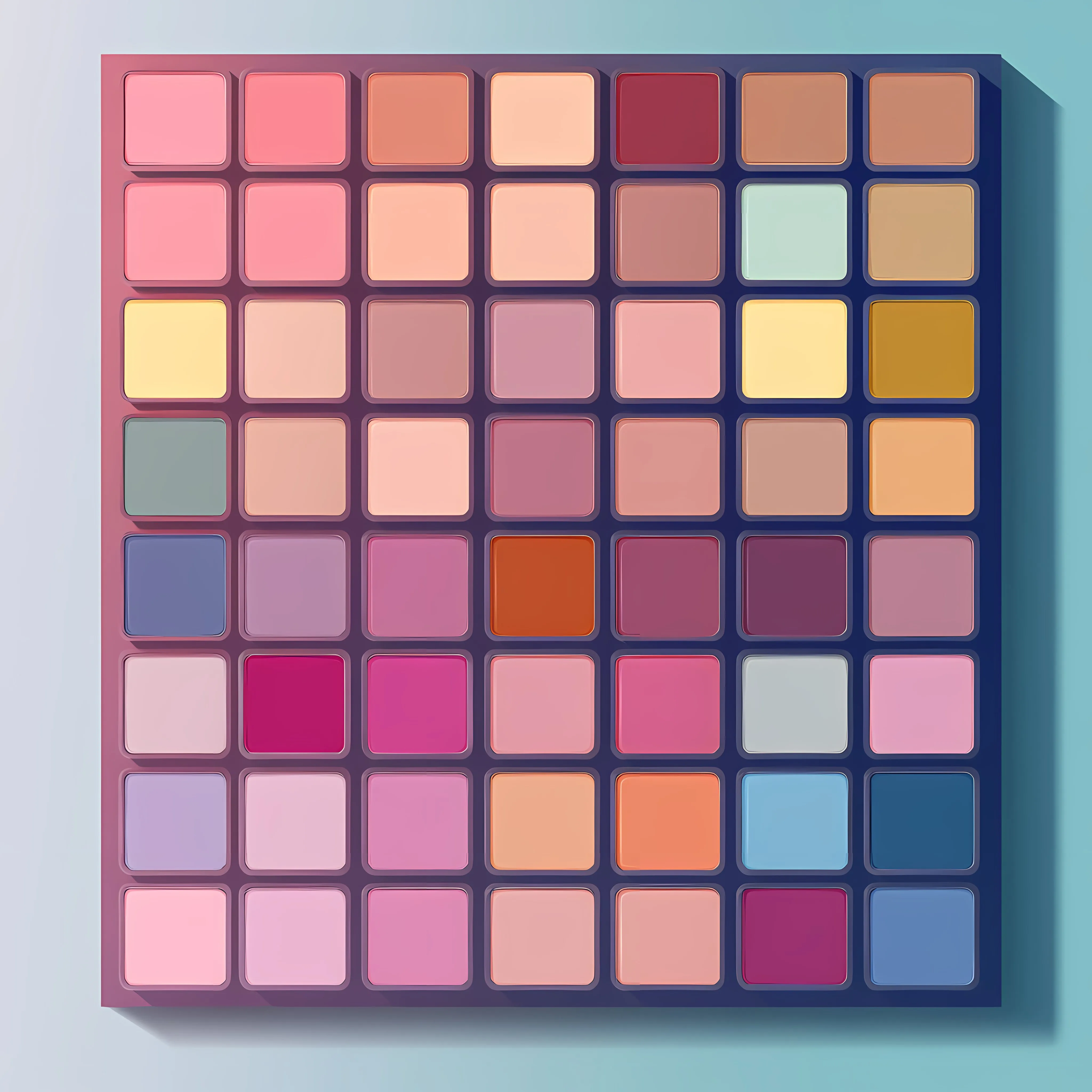 Colorful Eyeshadow Palette for Glamorous Looks — free download from Dotvec