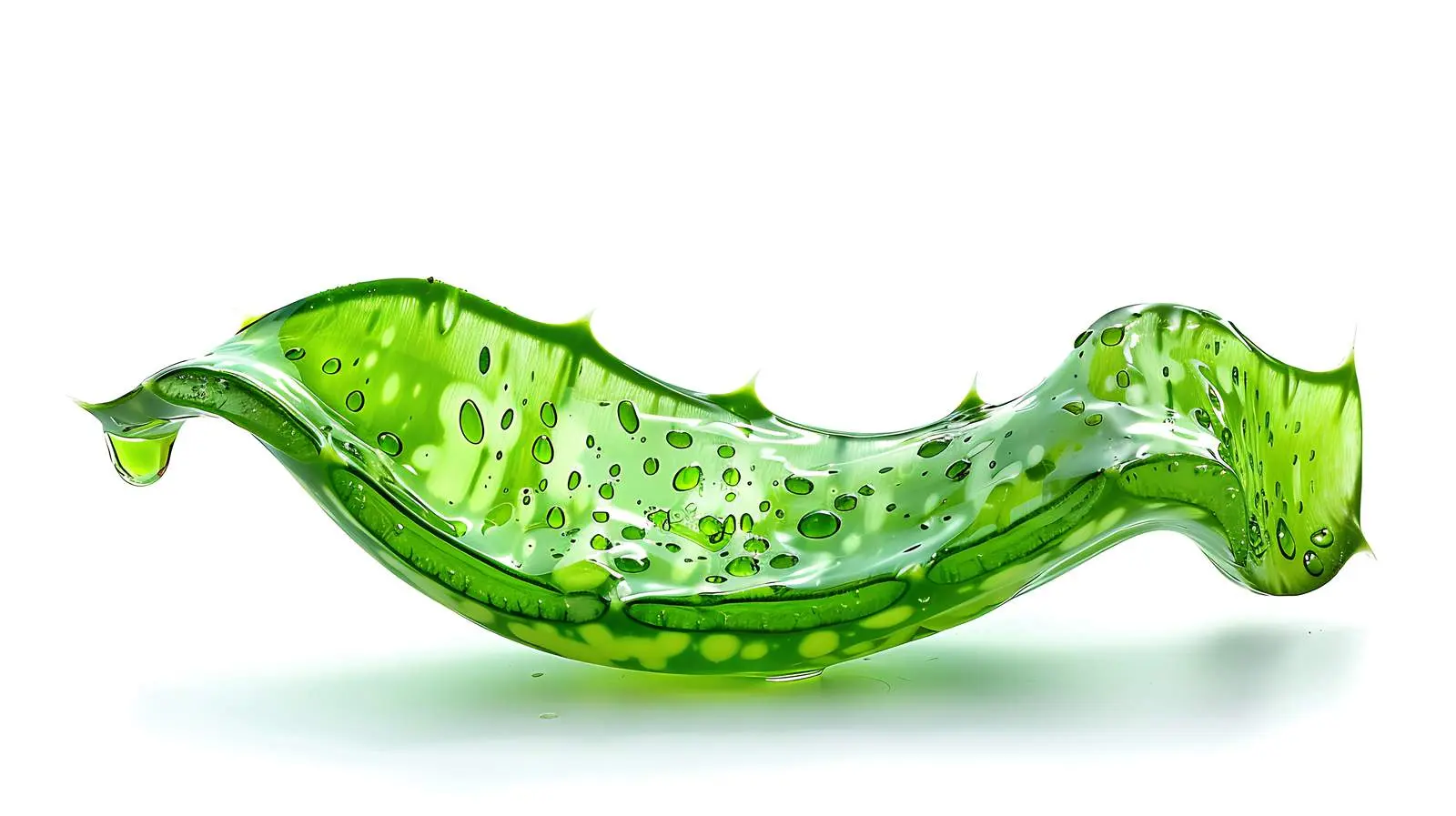 Aloe Vera Gel Smear for Beauty Products — free download from Dotvec