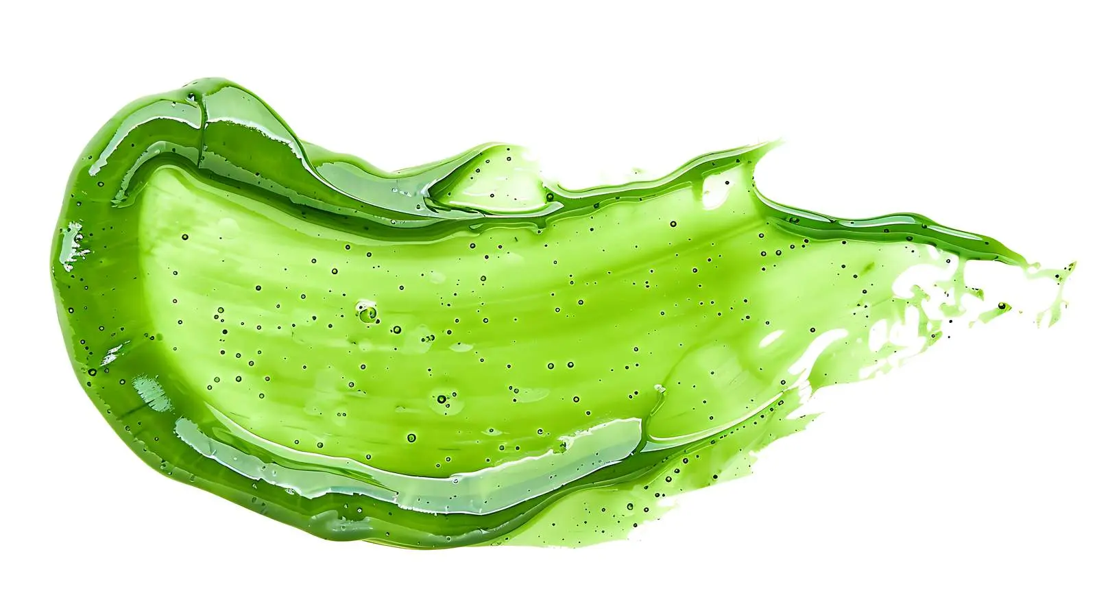 Aloe Vera Gel Smear - Transparent Cosmetic Beauty Product — free download from Dotvec