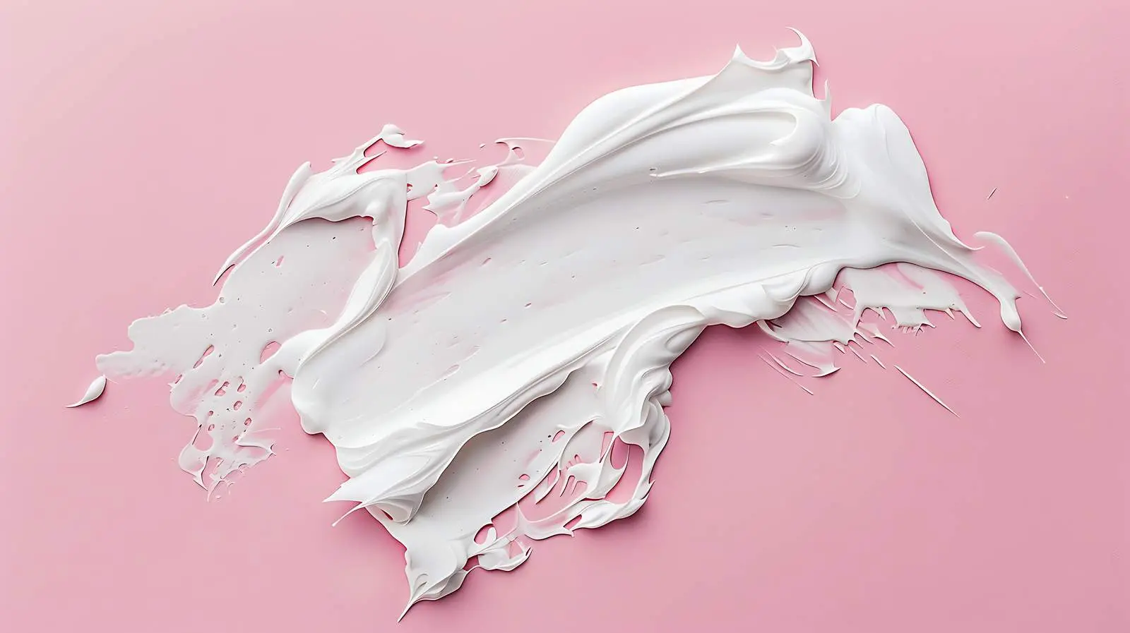 White Cosmetic Cream Smudge Isolated Background — free download from Dotvec