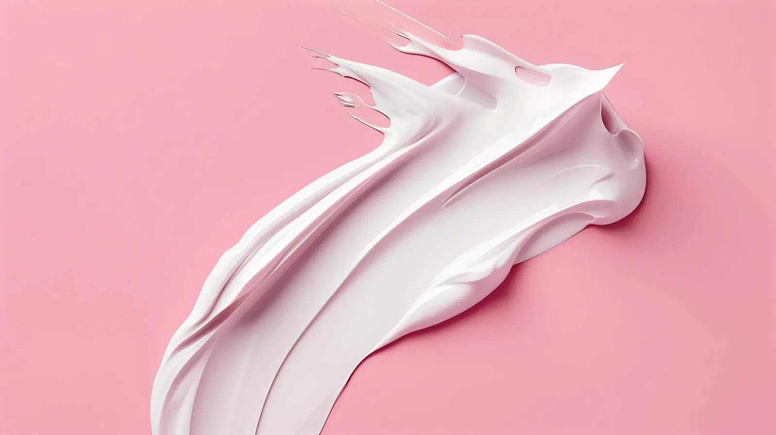 White Cosmetic Cream Smear Isolated on Background – free container image from Dotvec