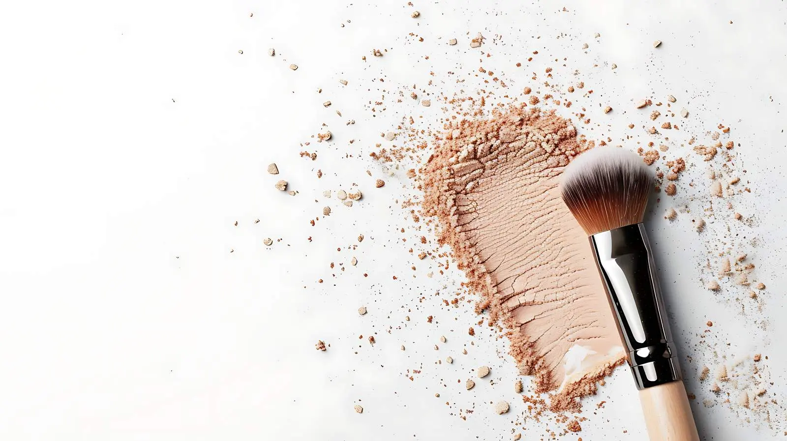 Beauty Skincare Products with Makeup Brushes — free download from Dotvec