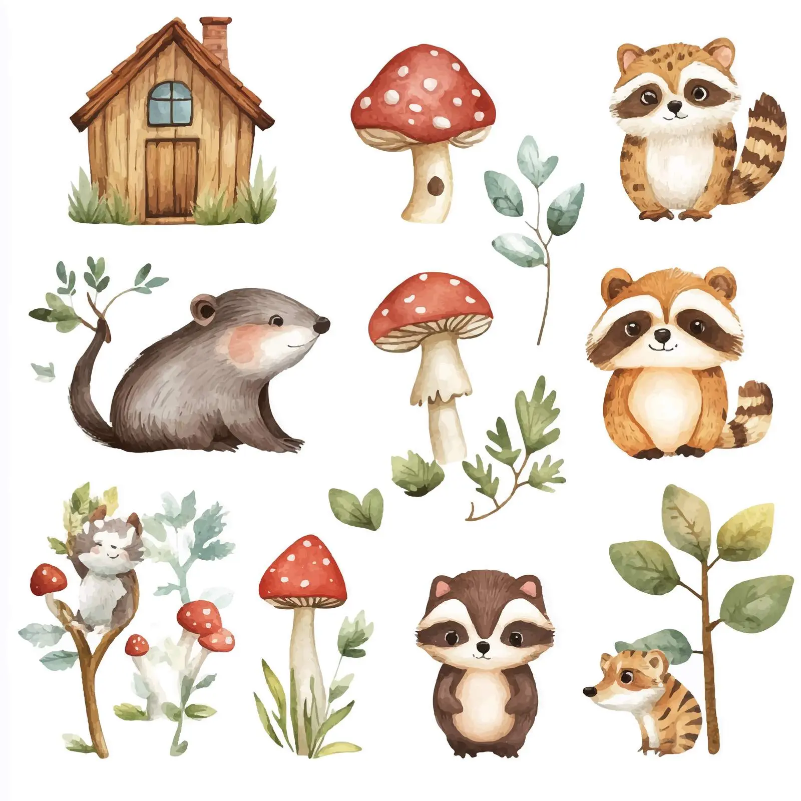 Wildlife and Nature Vector Illustration — free download from Dotvec