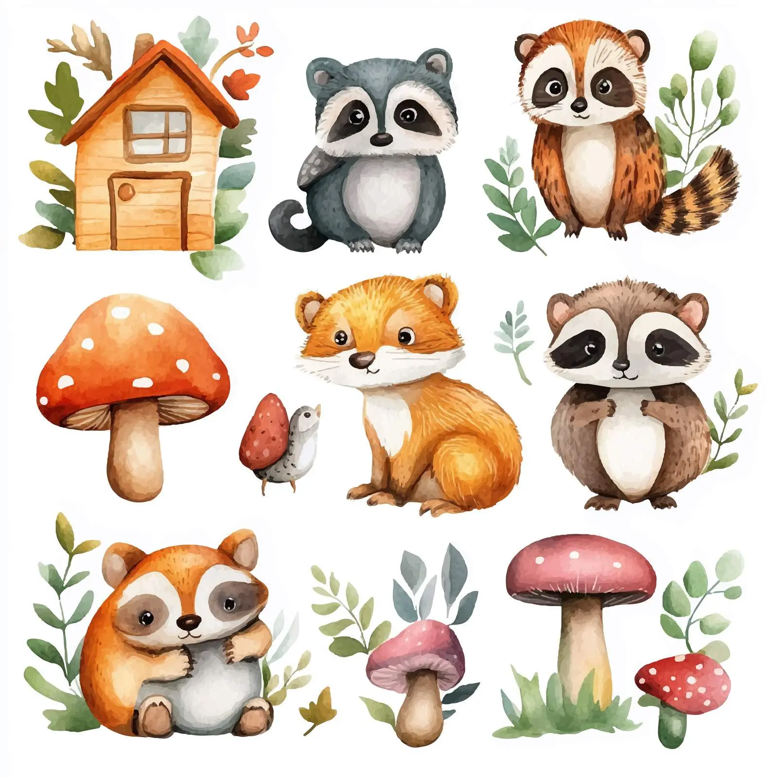 Wildlife and Nature Vector Illustrations – free wild animals image from Dotvec