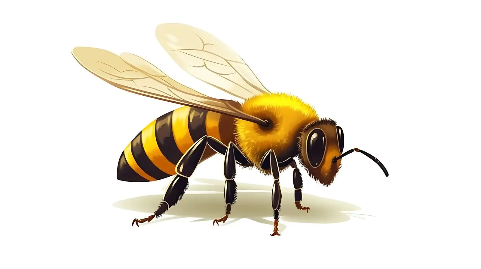 Bee Cartoon Vector Artwork Illustration — free download from Dotvec