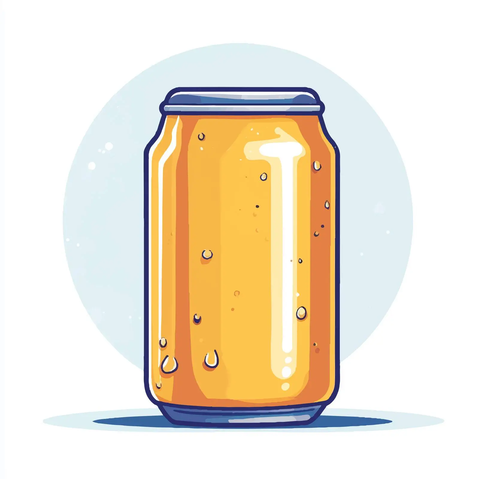 Cartoon Beer Can Vector Illustration — free download from Dotvec