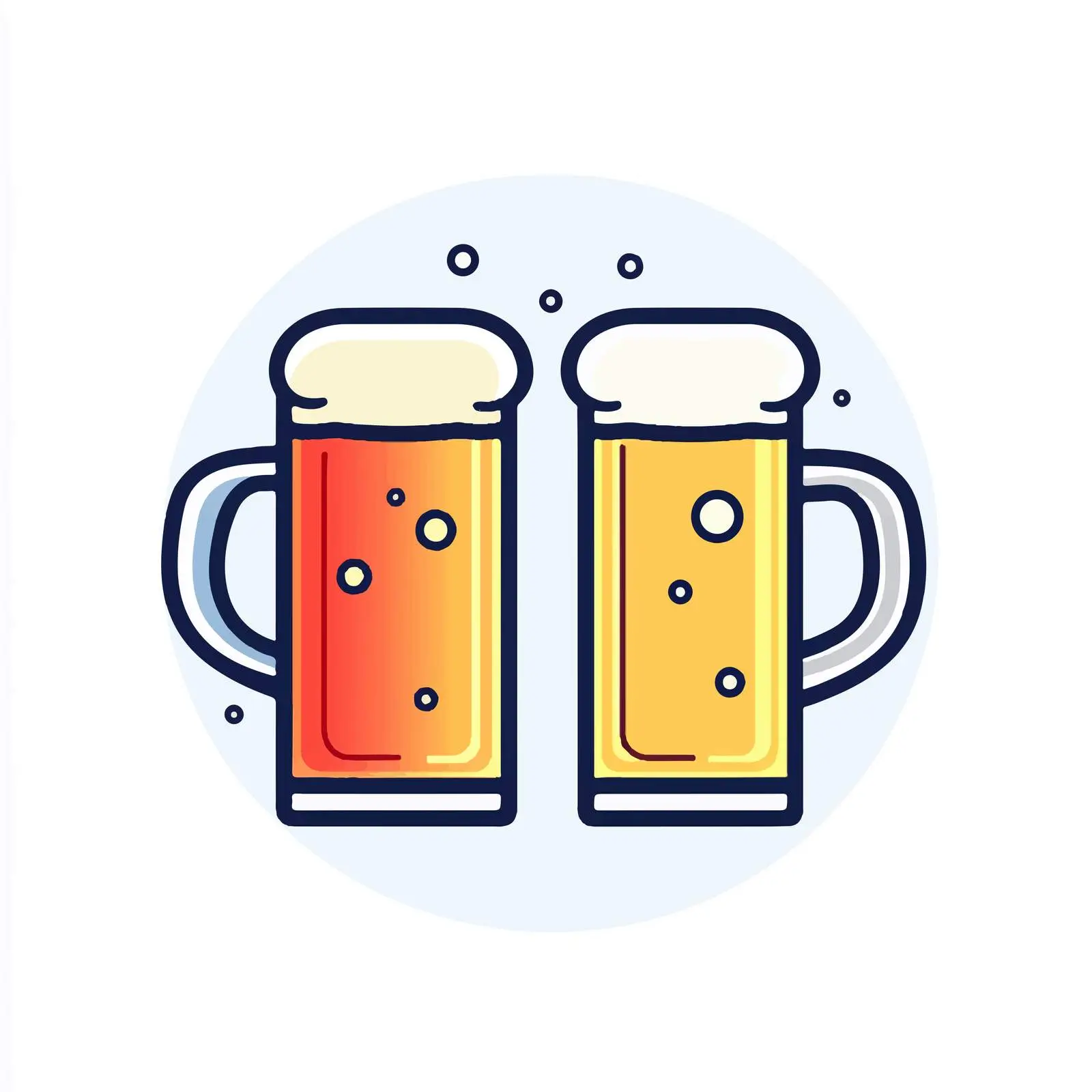 Outline Beer Icon Vector Sign — free download from Dotvec