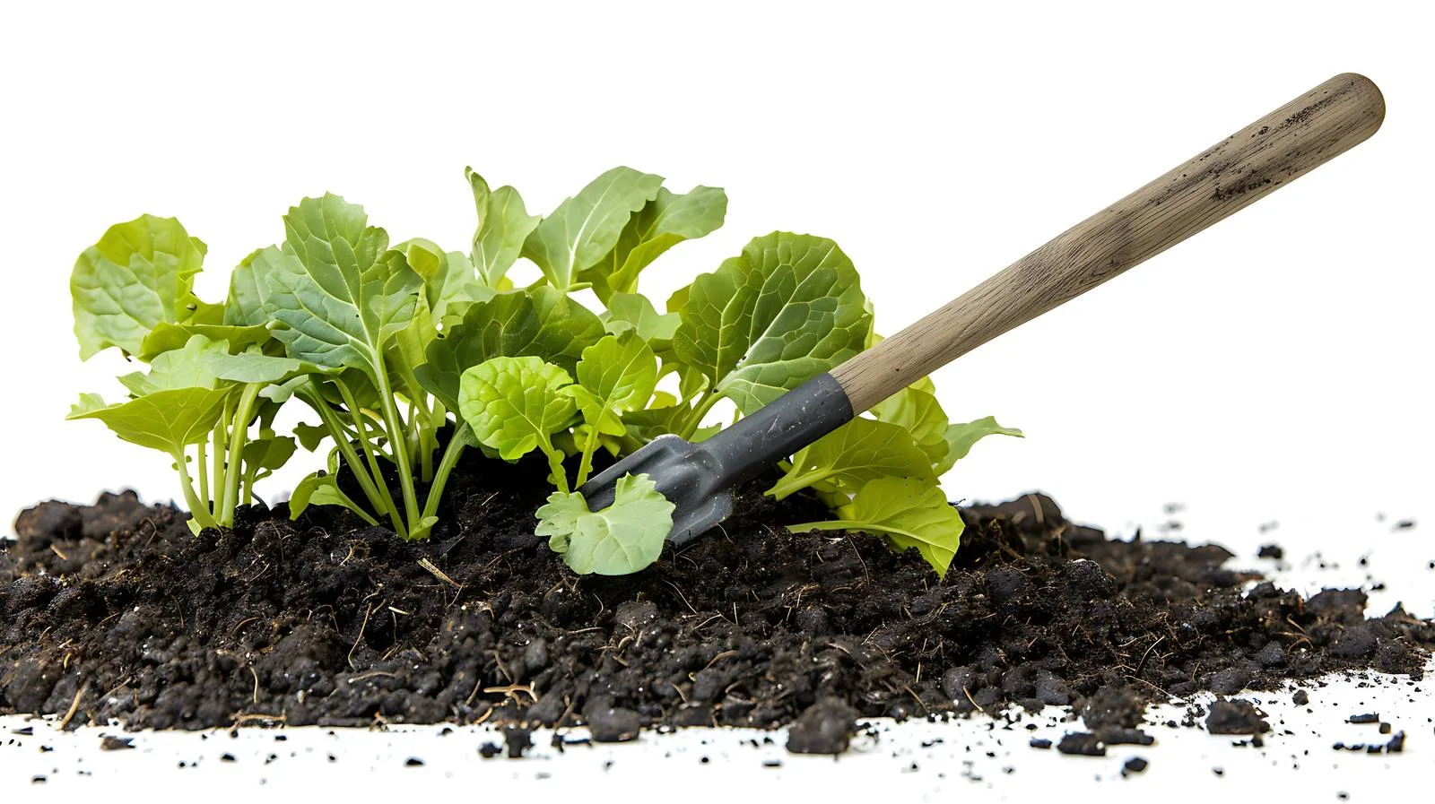 Preparing Soil with Hoe for Vegetables — free download from Dotvec