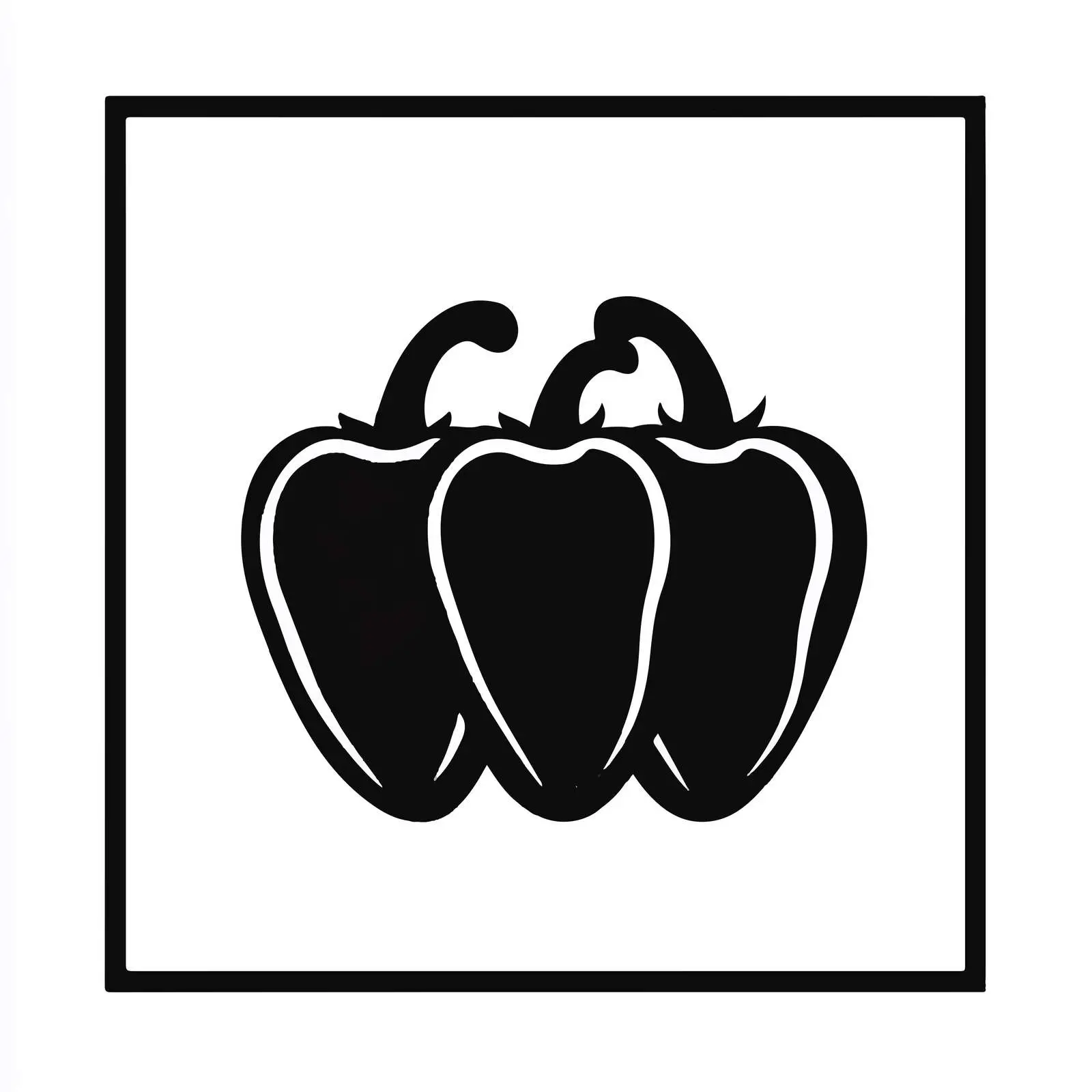 Bell Pepper and Black Pepper Icons — free download from Dotvec