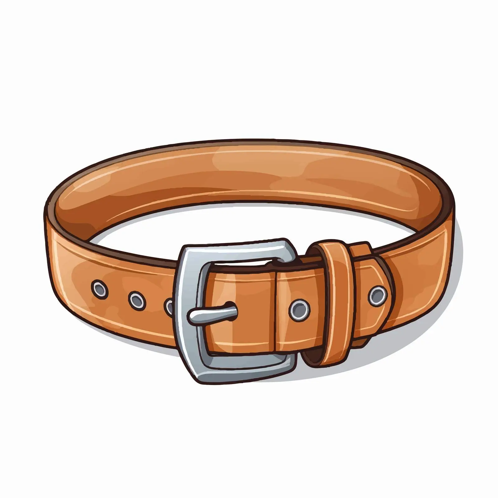 Top View Belt Vector Illustration on White Background — free download from Dotvec