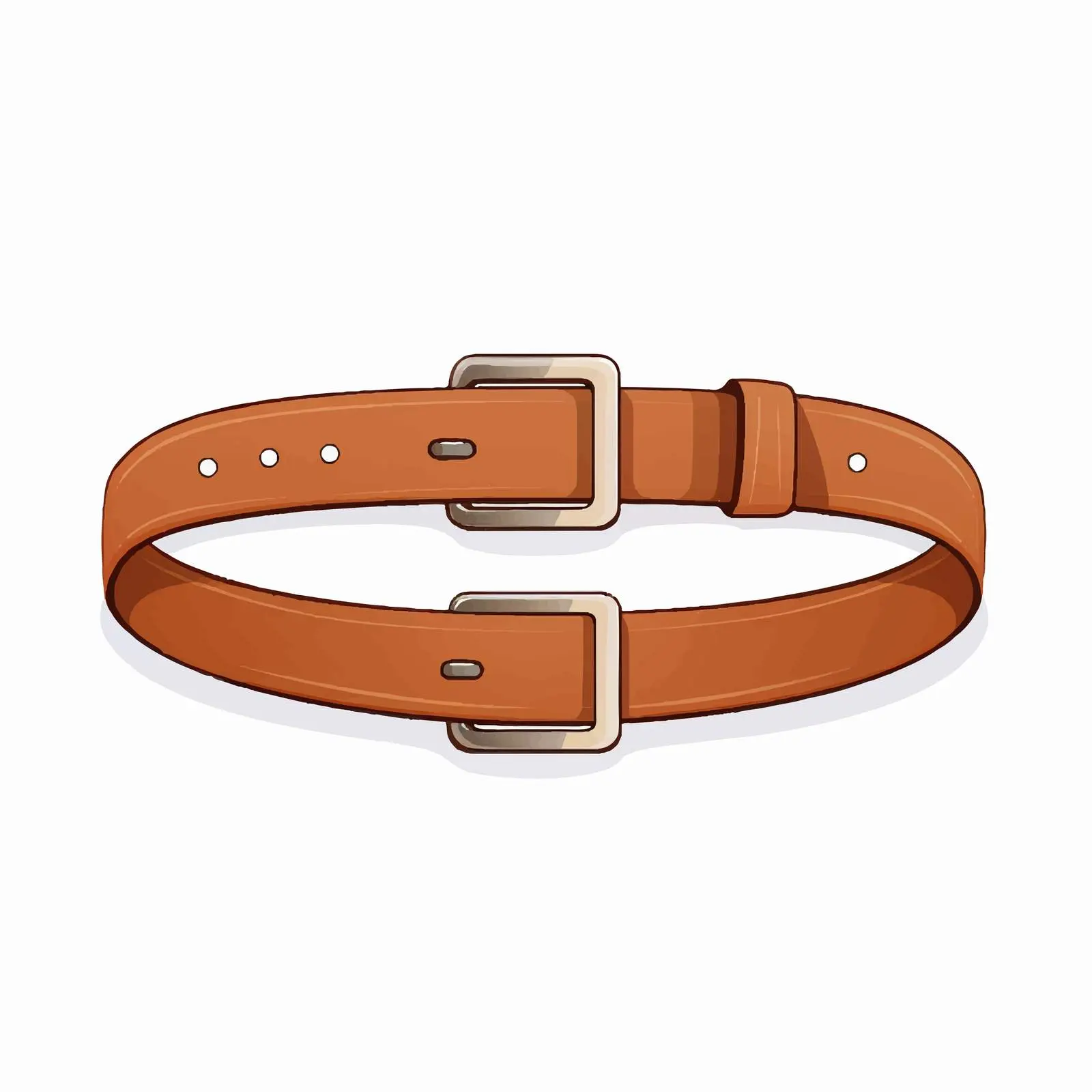 Top View Belt Vector Illustration on White Background — free download from Dotvec