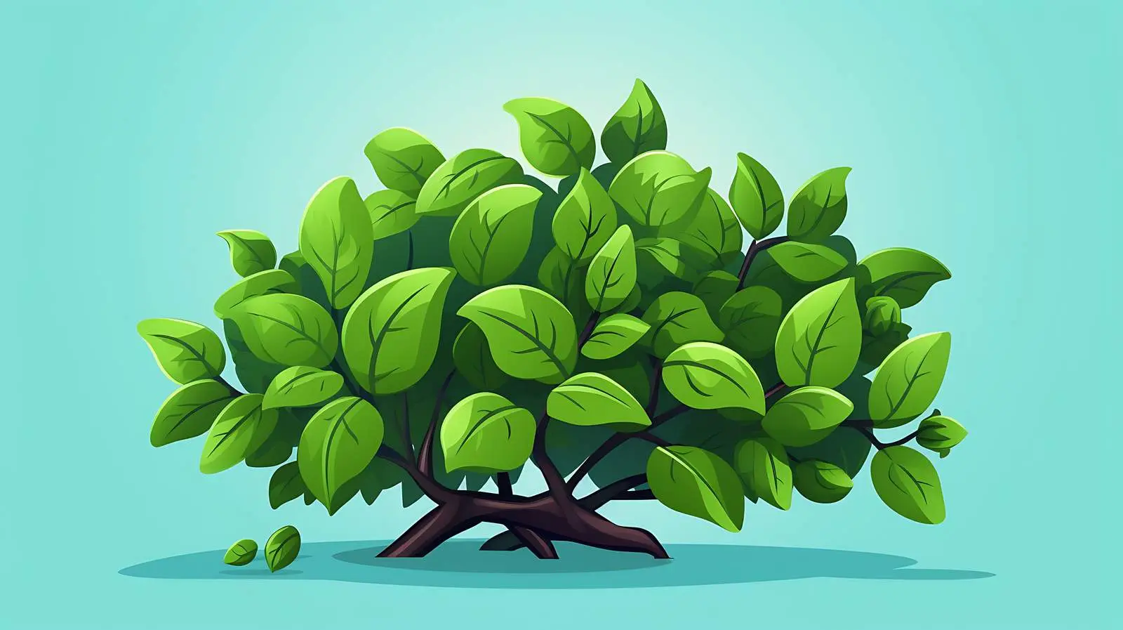 Berry Bush Icon Isolated Plant — free download from Dotvec