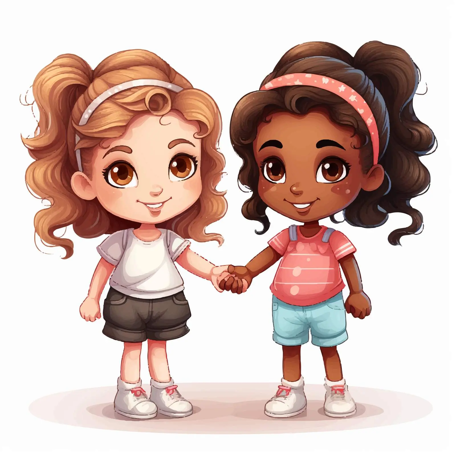 Best Friends Fist Bump Illustration Vector Design — free download from Dotvec