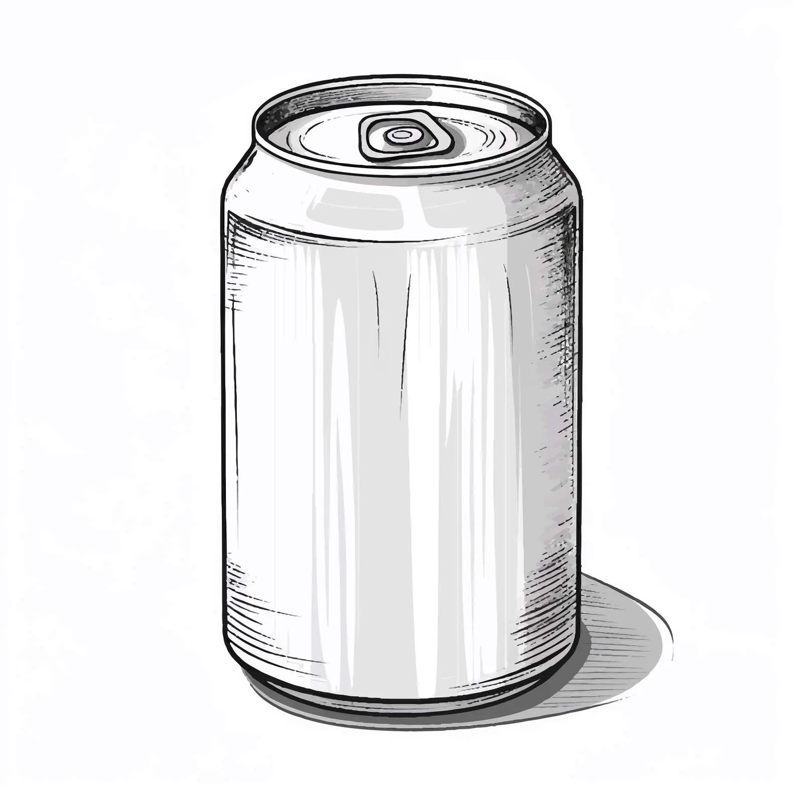 Vector Illustration of a Beverage Can — free download from Dotvec