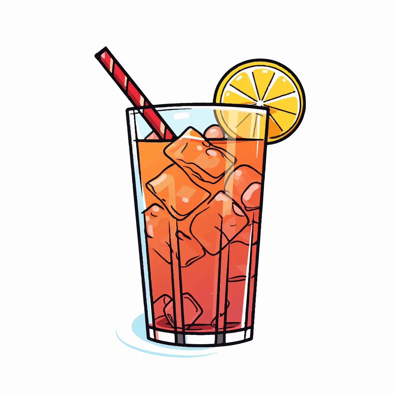 Cartoon Beverage Flat Icon Vector Illustration — free download from Dotvec