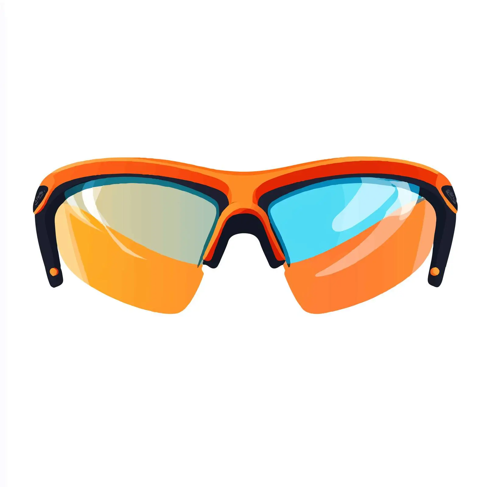 Bicycle Equipment Wide Angle Glasses — free download from Dotvec