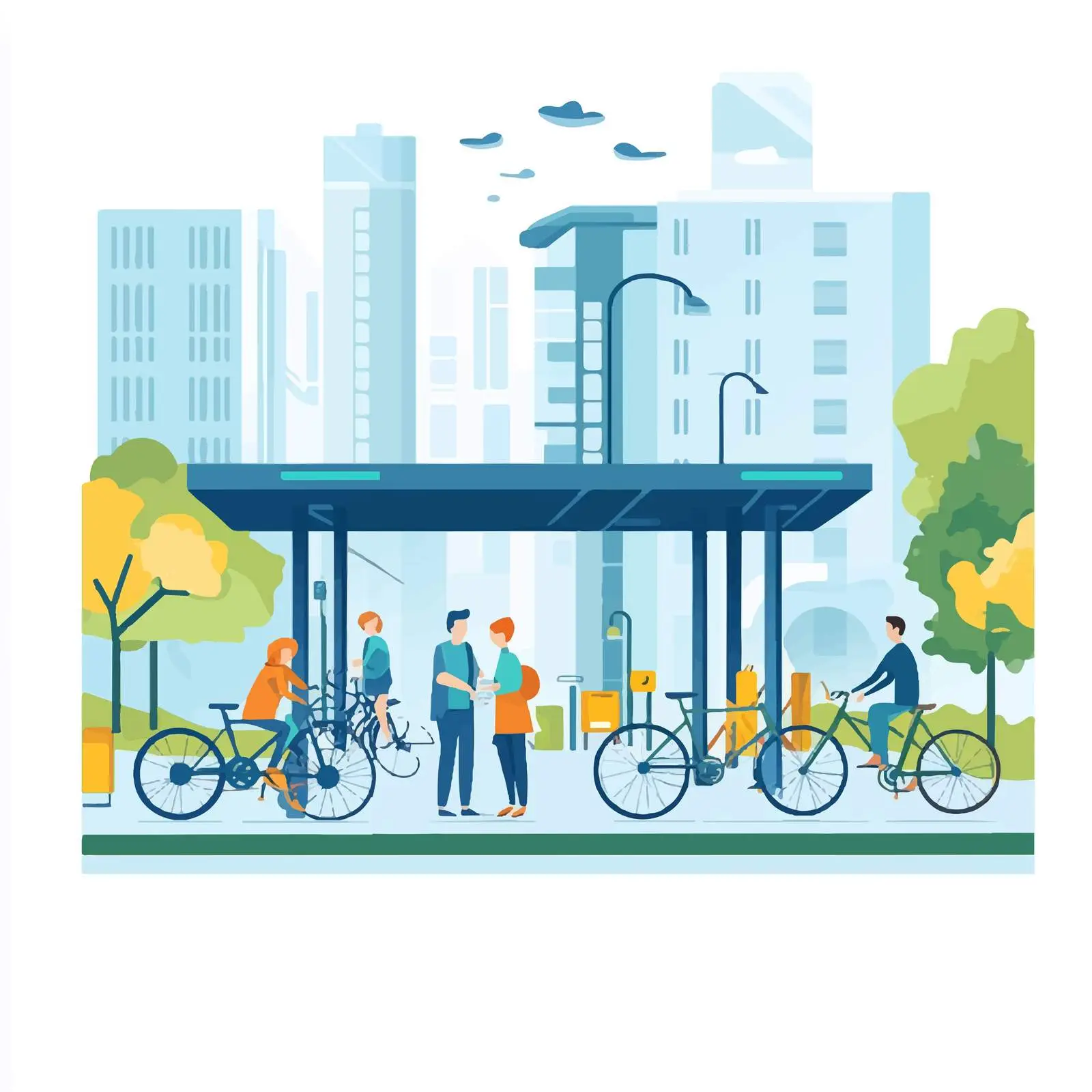 Urban Bicycle Parking Facilities — free download from Dotvec