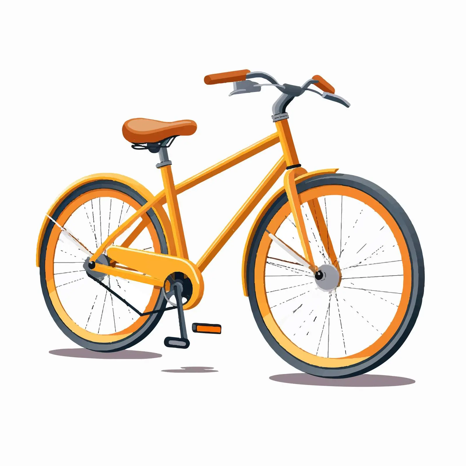 Bicycle Vector Illustration on White Background — free download from Dotvec
