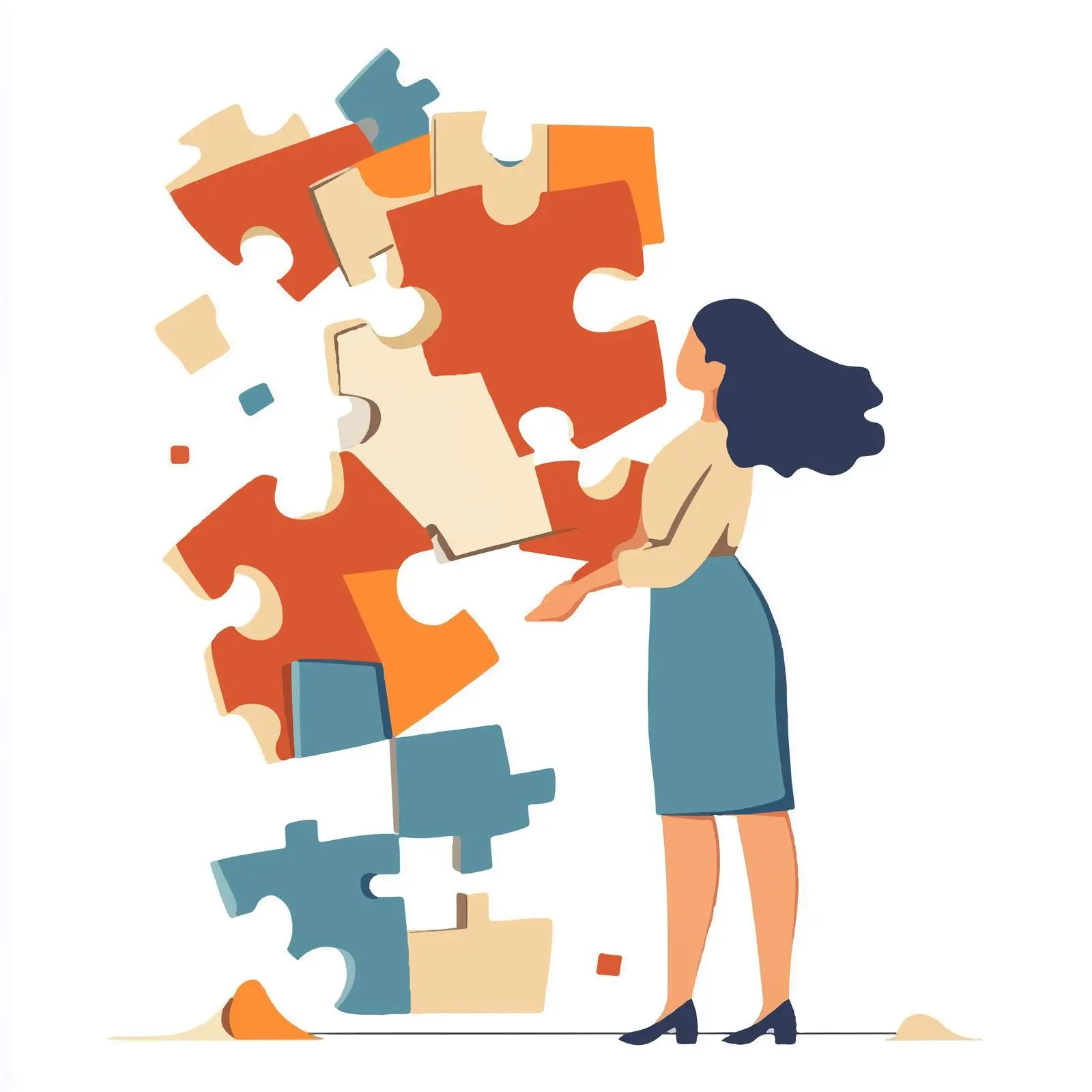 Task Breakdown Concept for Projects — free download from Dotvec