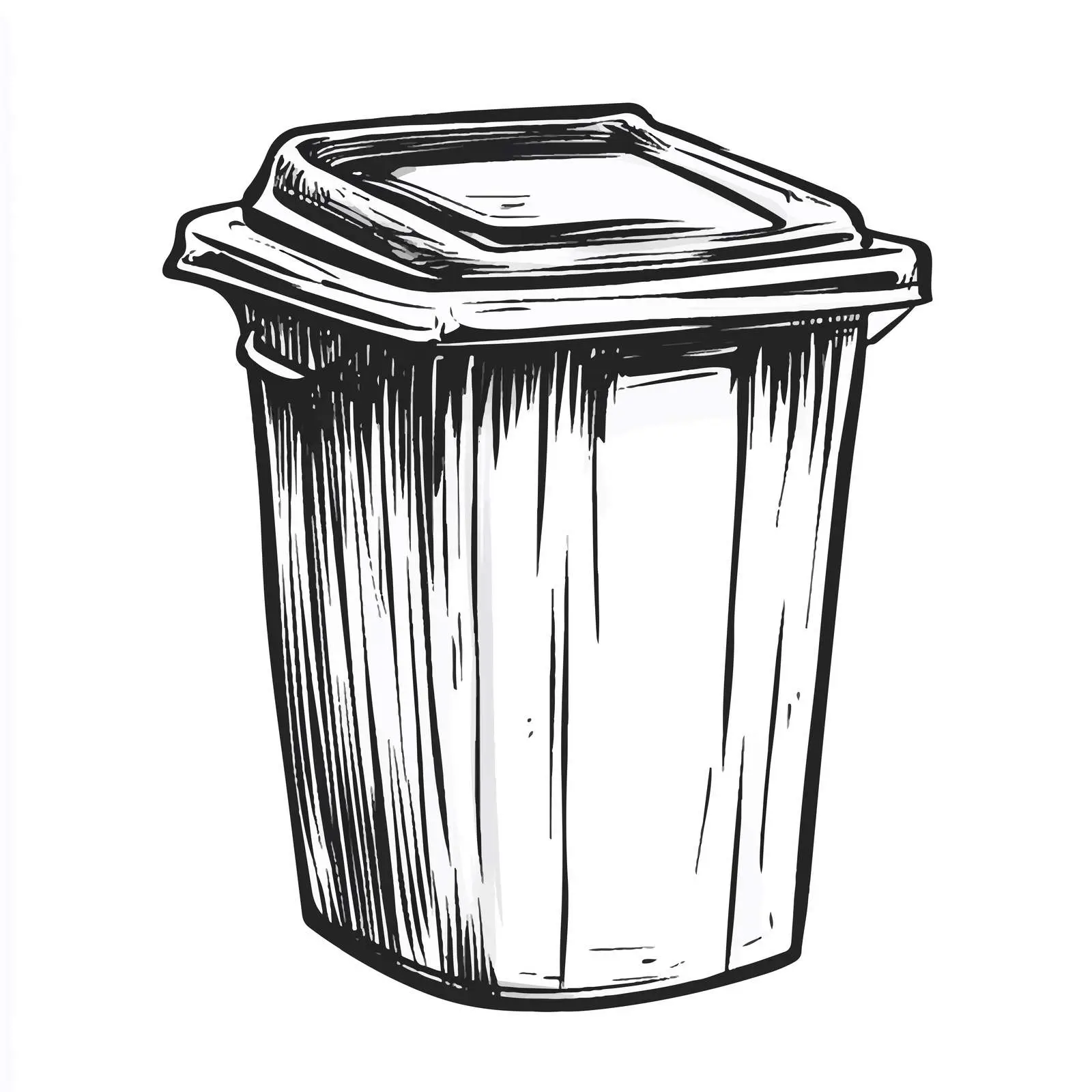 Black and White Cartoon Illustration — free download from Dotvec