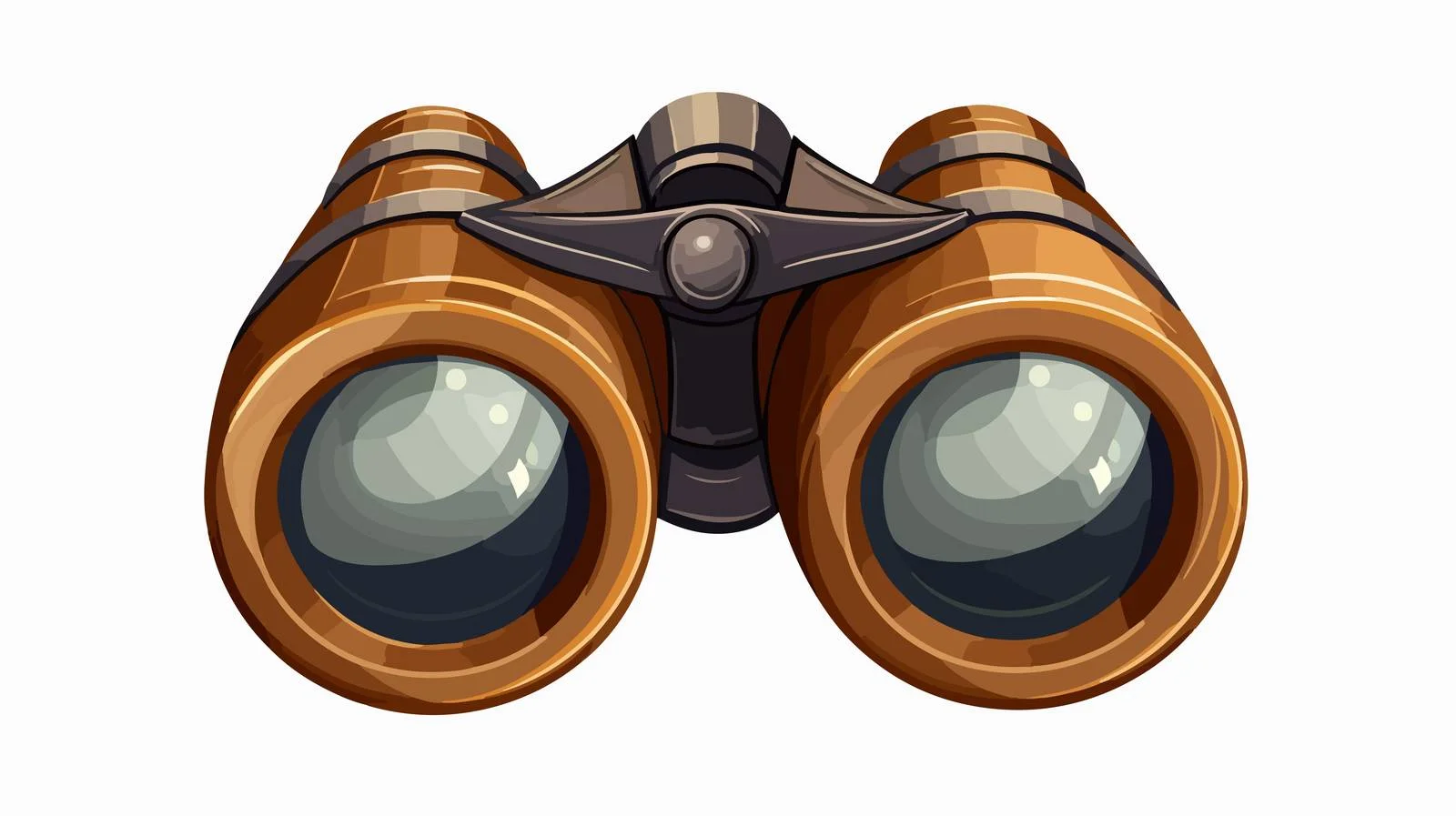 Quality Binocular Cartoon Design — free download from Dotvec