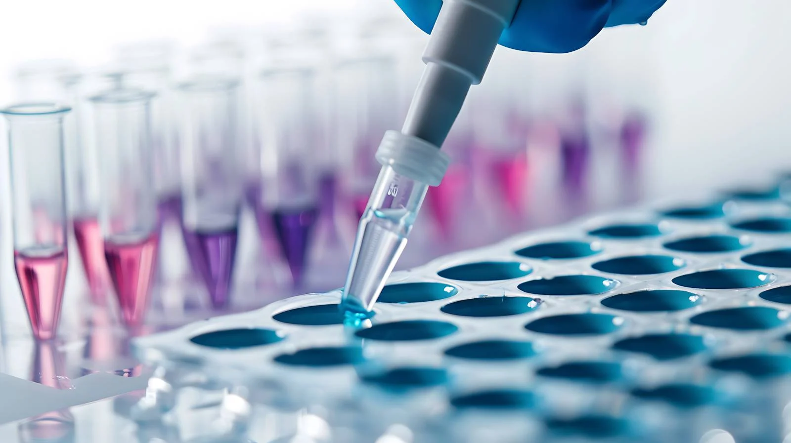 Biotech Research Scientist Pipetting Sample – free pipetting image from Dotvec