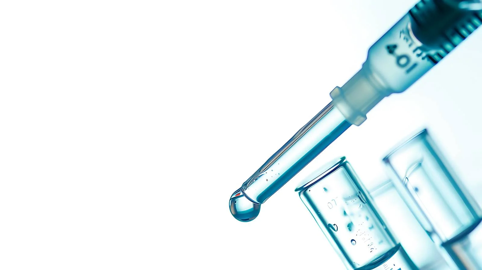 Biotech Scientist Pipetting Sample in Laboratory — free download from Dotvec