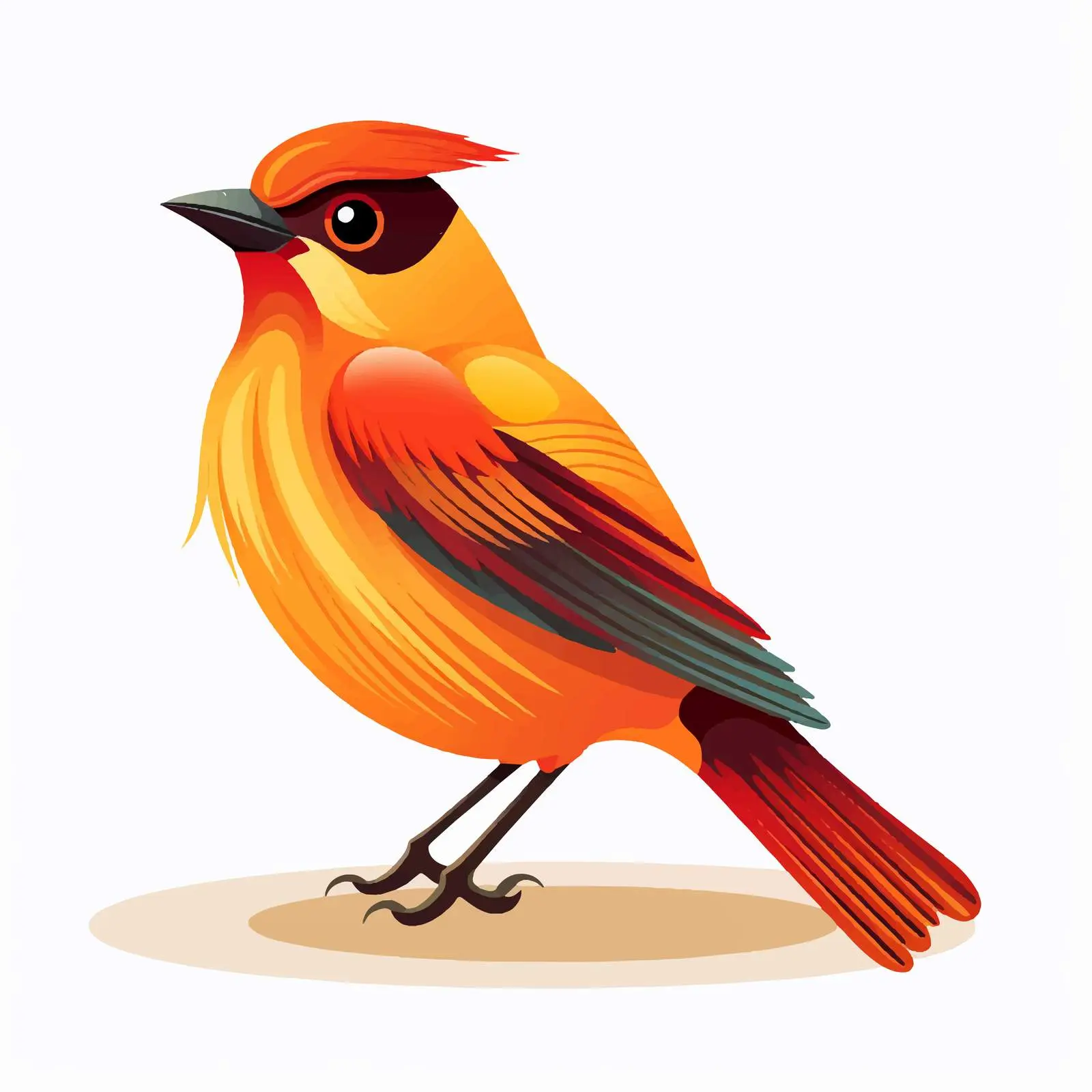 Flat Vector Bird Icon Illustration — free download from Dotvec