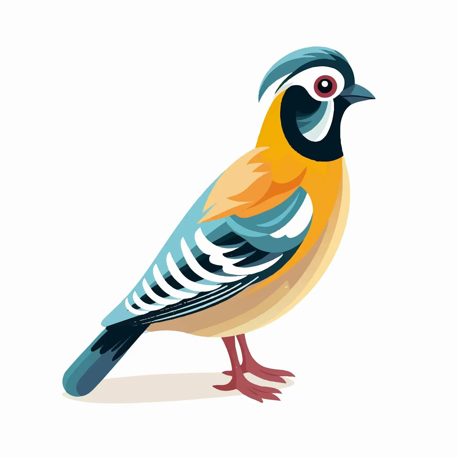 Isolated Bird Vector Flat Icon Design — free download from Dotvec