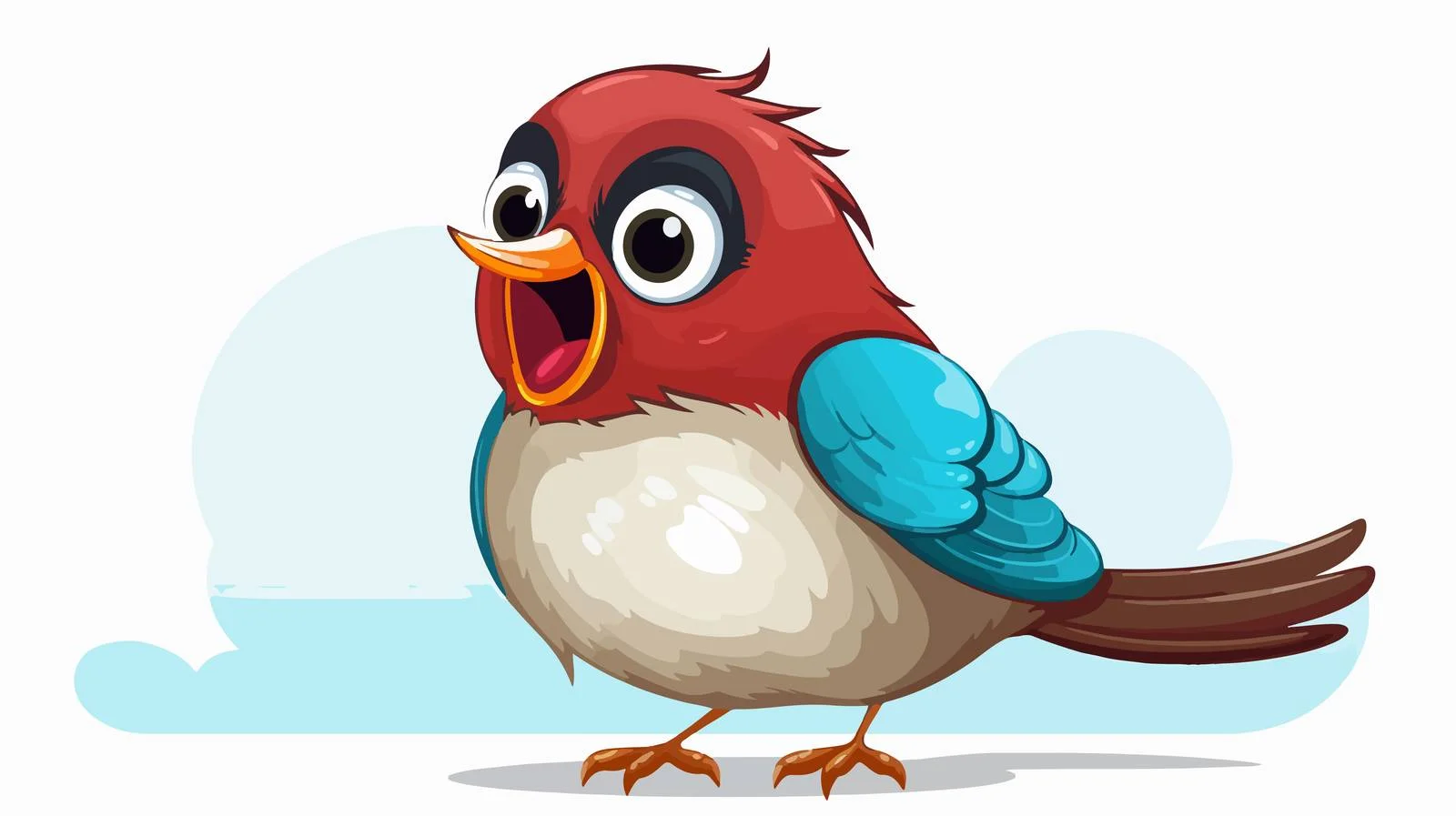 Avian Communication Vector Illustration — free download from Dotvec