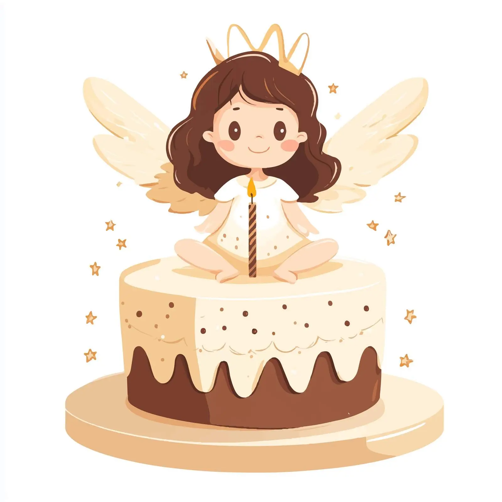 Birthday Cake Celebration Vector Design — free download from Dotvec
