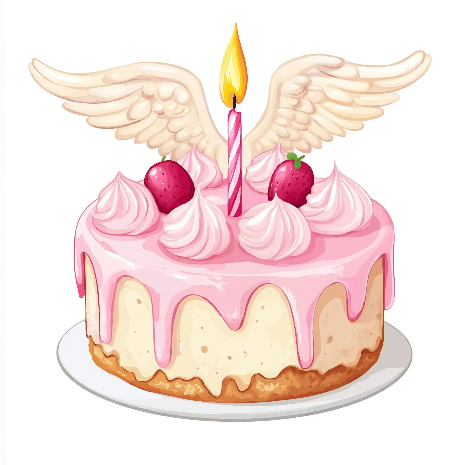 Delightful Birthday Cake Snack — free download from Dotvec