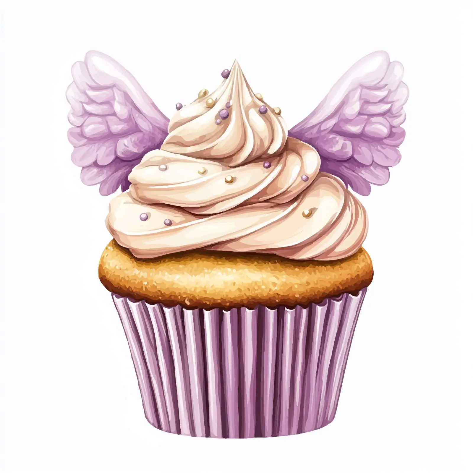 Birthday Party Cupcake Centerpiece Design — free download from Dotvec