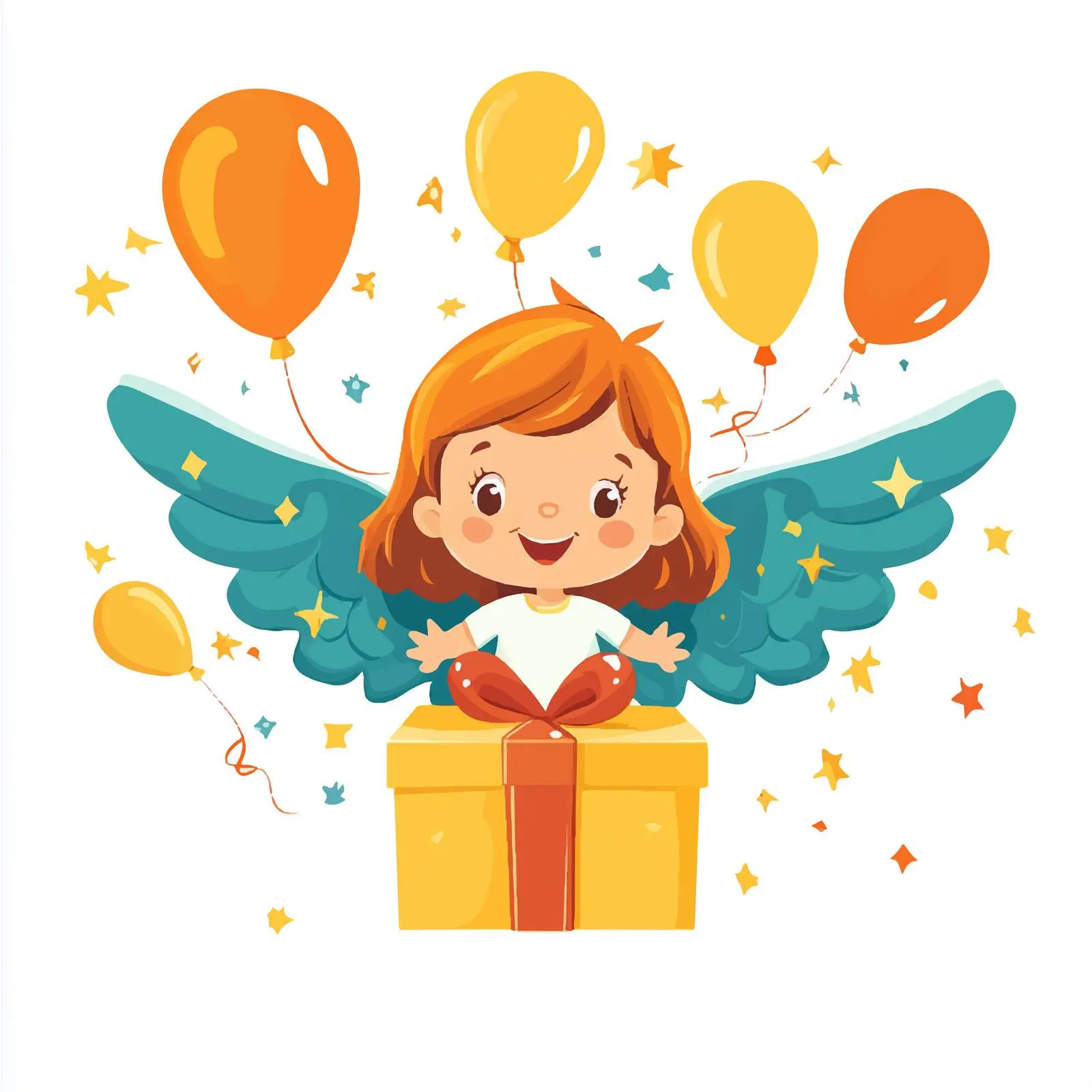 Birthday Party Gift Surprise Vector — free download from Dotvec