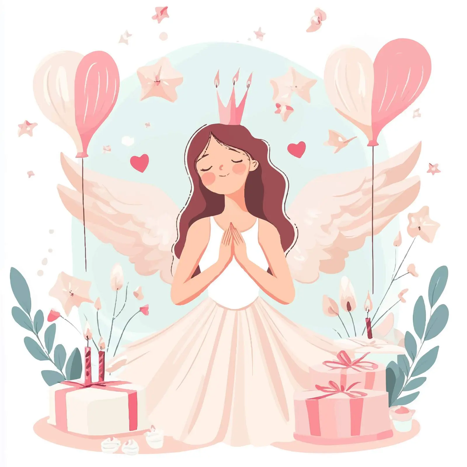 Colorful Birthday Party Invitation Design — free download from Dotvec