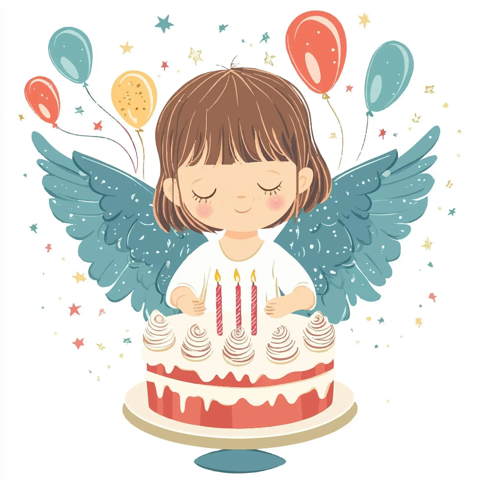 Colorful Birthday Party Invitation Design — free download from Dotvec