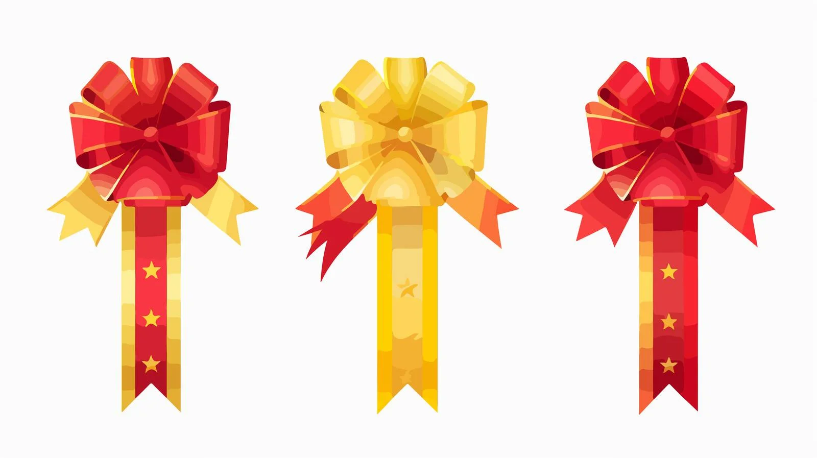 Elegant Birthday Ribbon Image — free download from Dotvec