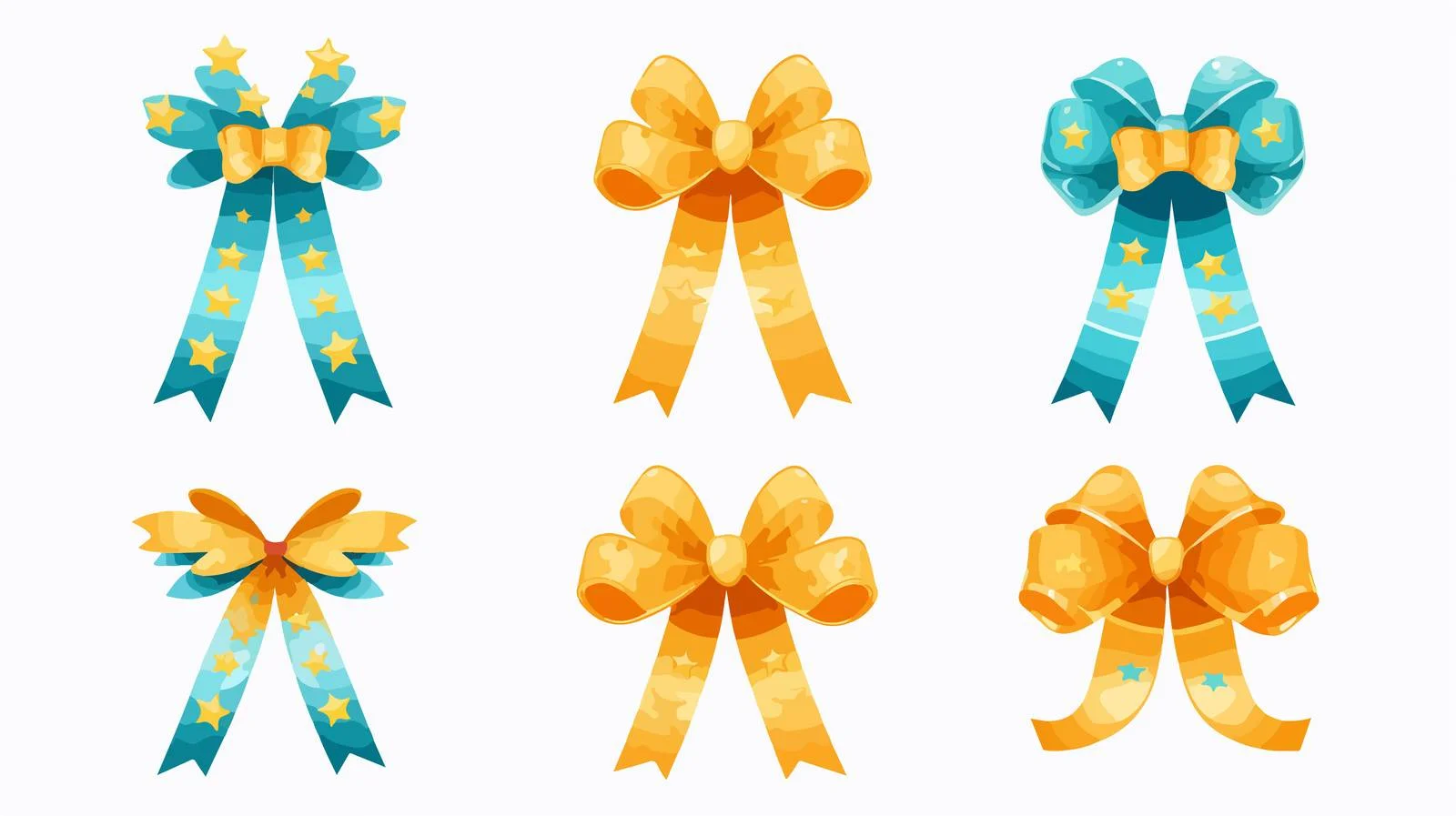 Elegant Birthday Ribbon Design — free download from Dotvec