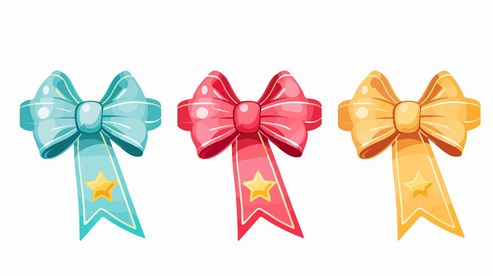 Elegant Birthday Ribbon — free download from Dotvec