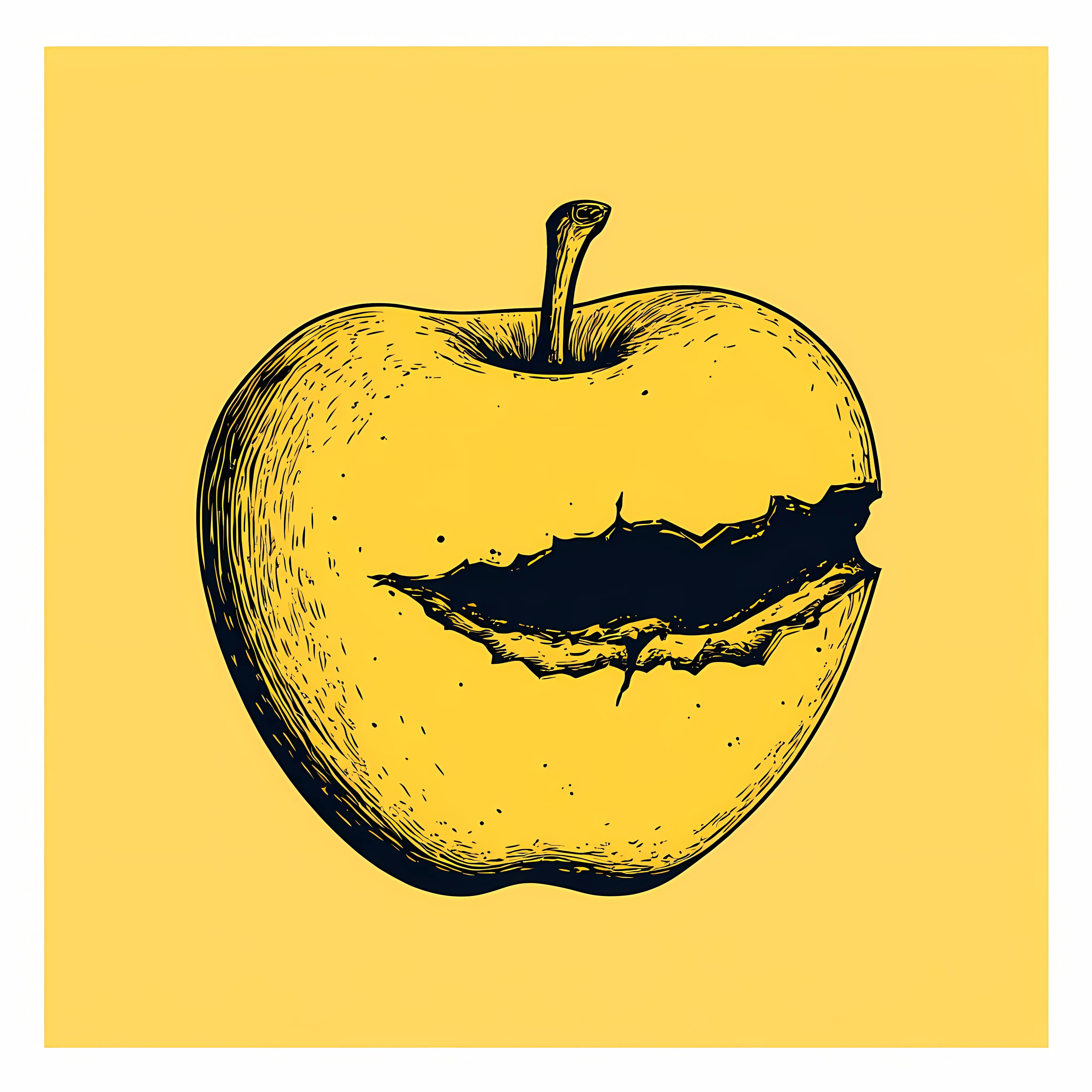 Bitten Apple Icon Vector Illustration Design — free download from Dotvec