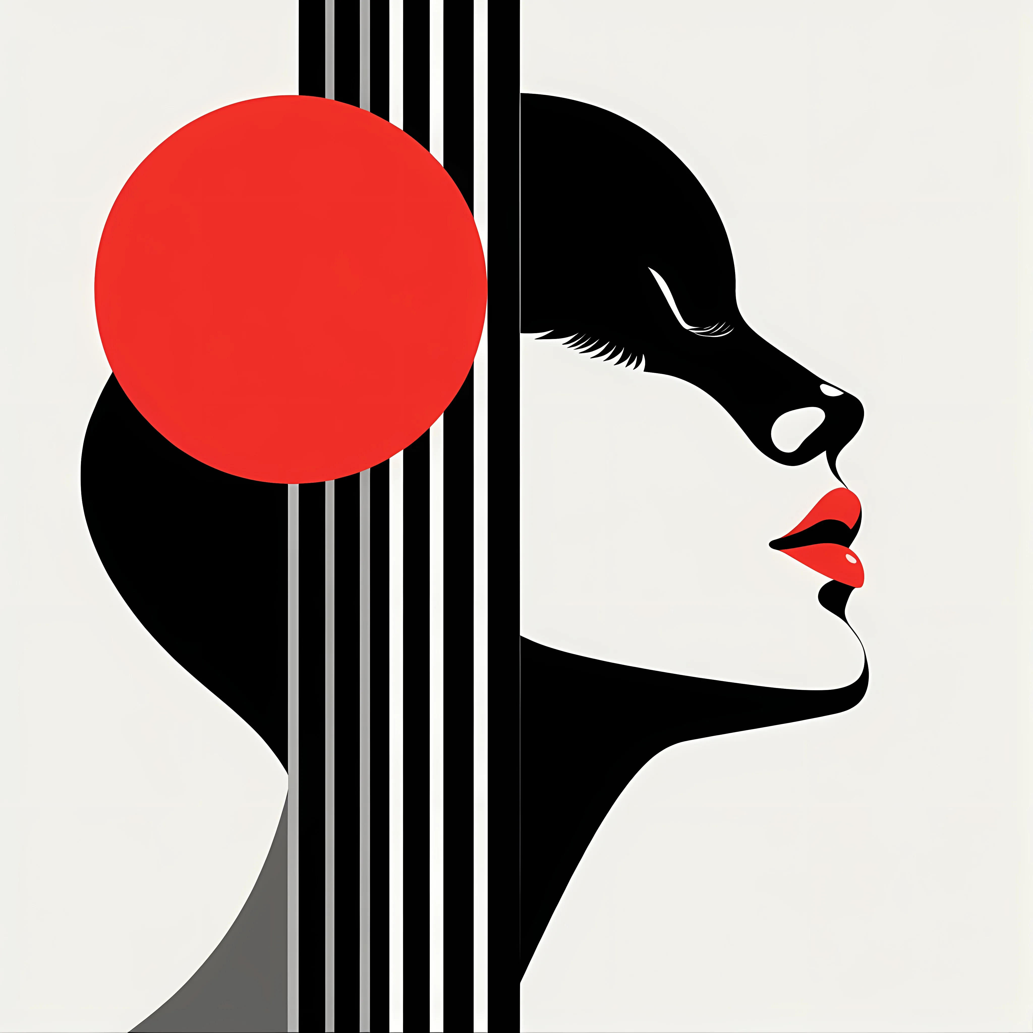 Black Cartoon Flat Vector Illustration — free download from Dotvec