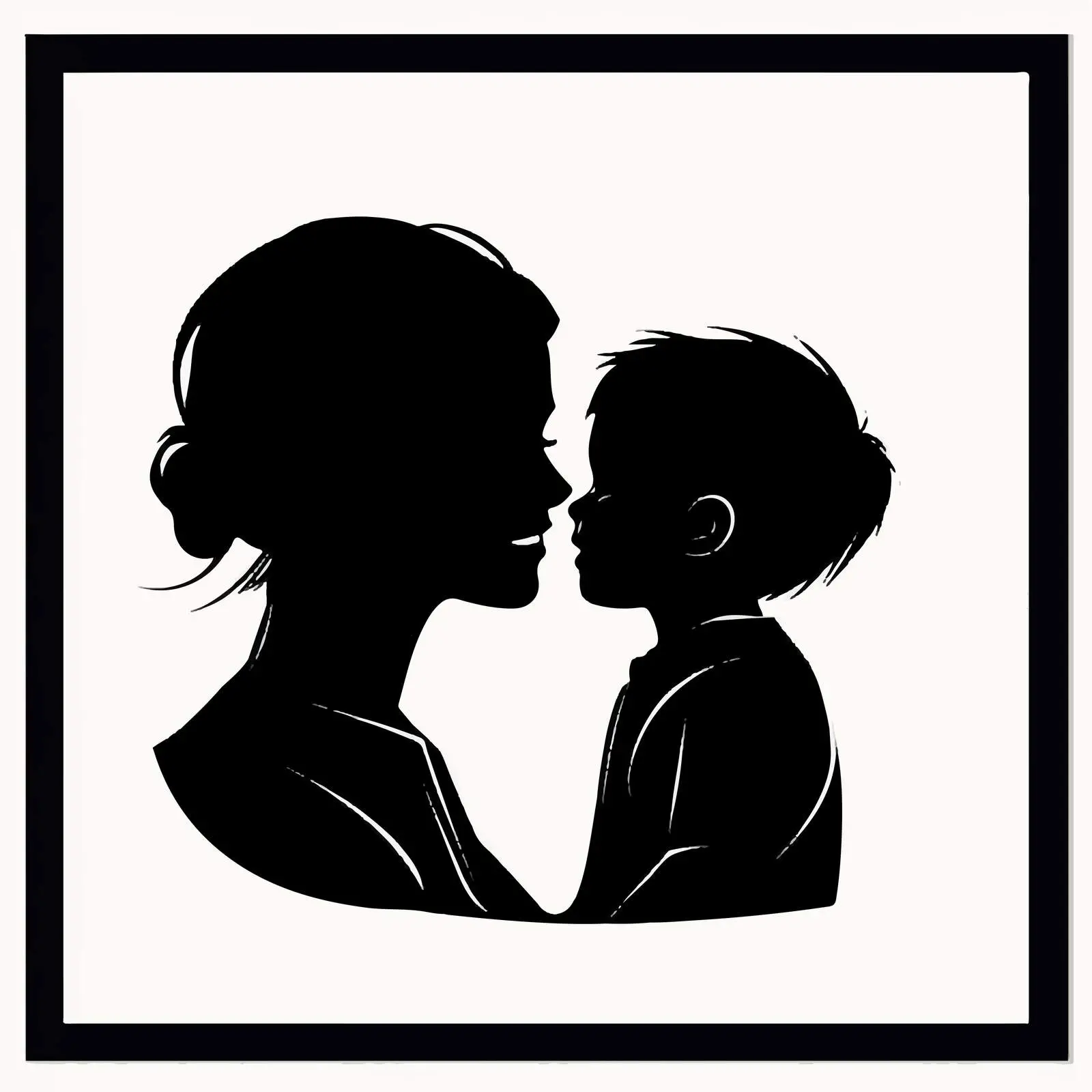 Mother and Child Vector Illustration — free download from Dotvec