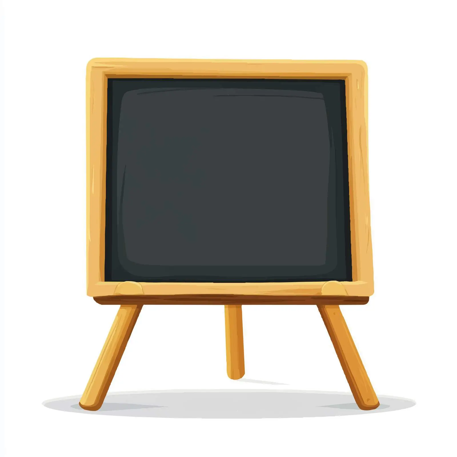 Blackboard and Chalk Cartoon Vector — free download from Dotvec