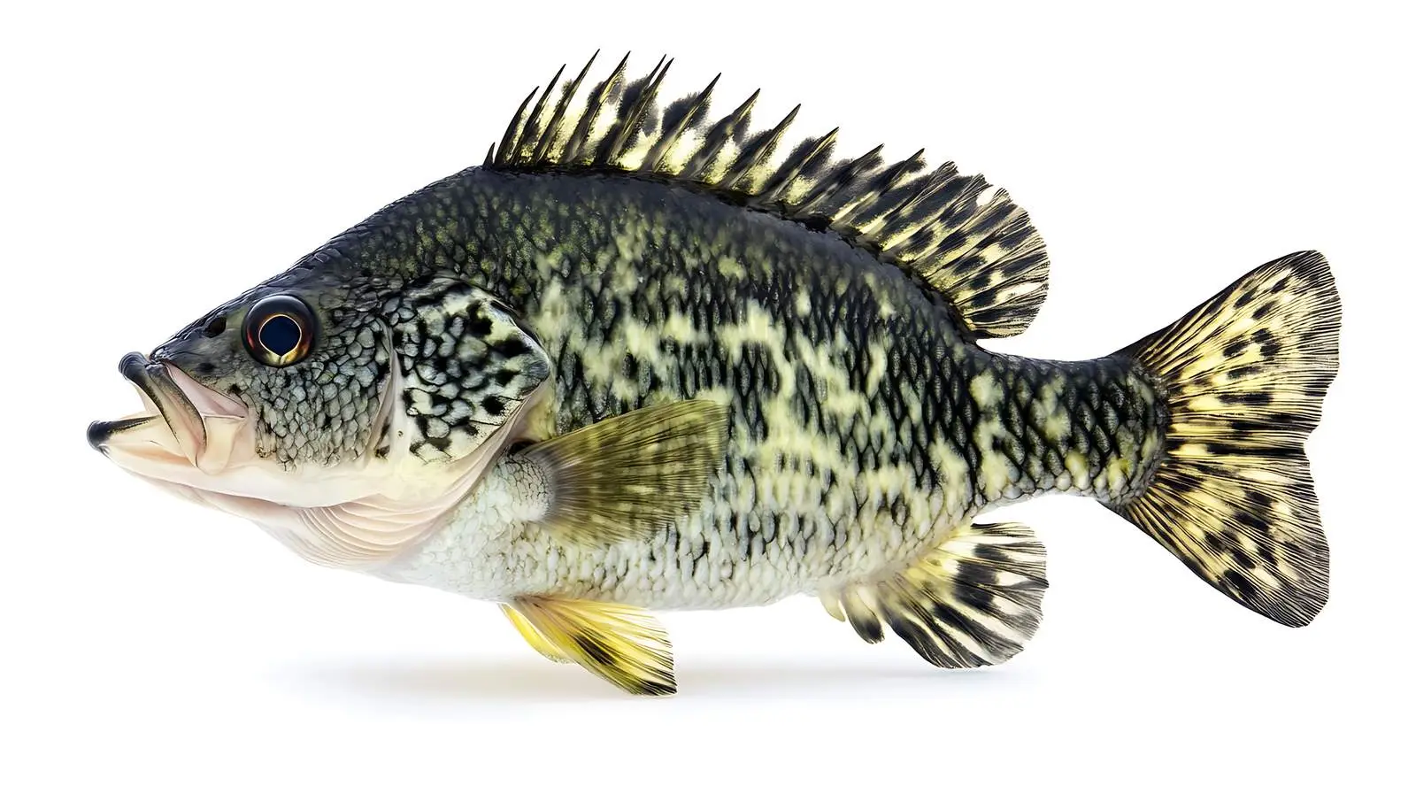Freshly Caught Black Crappie in Minnesota — free download from Dotvec