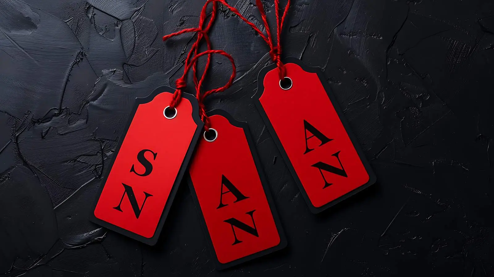 Black Friday Sales Discount Tags Composition – free savings image from Dotvec